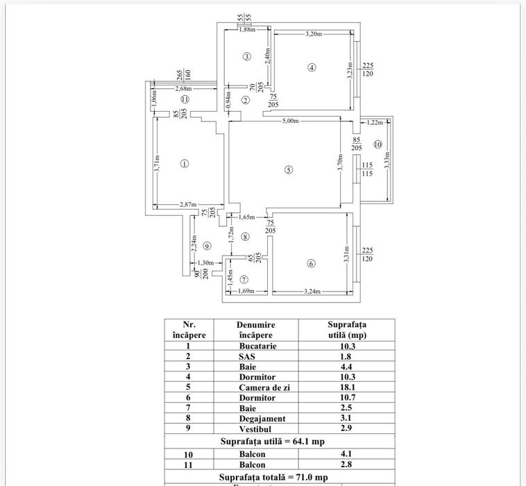 Vanzare apartament 3 camere b-dul Stefan cel Mare