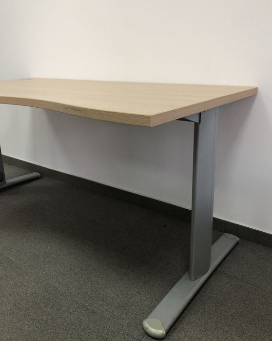 Stoc 40 Buc. Birou de Colț 160X100 cm; Masă Lucru cu Picioare Metalice