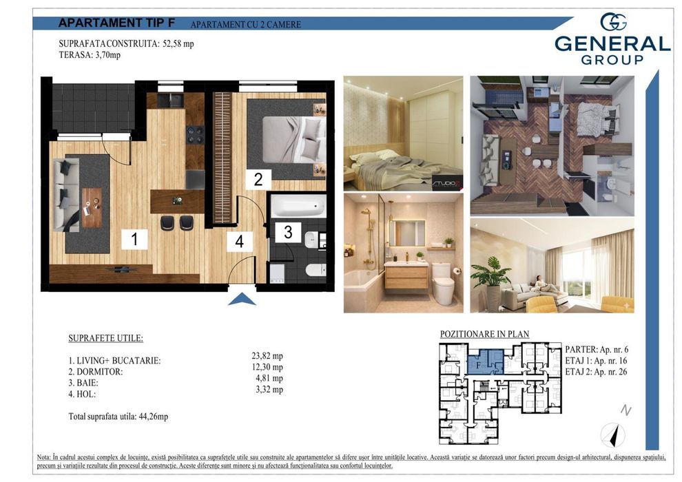 Apartamente Noi (Direct de la dezvoltator )