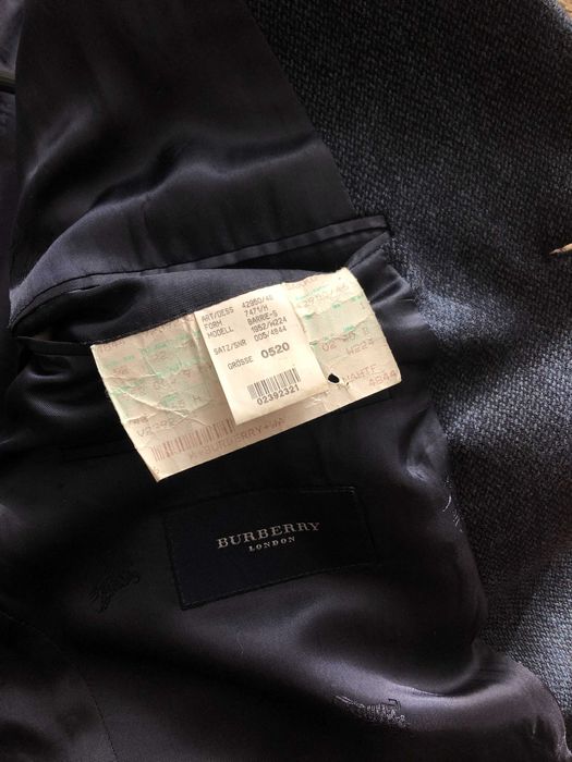 Sacou Burberry Barrie-S mărime 52 London bleu navi