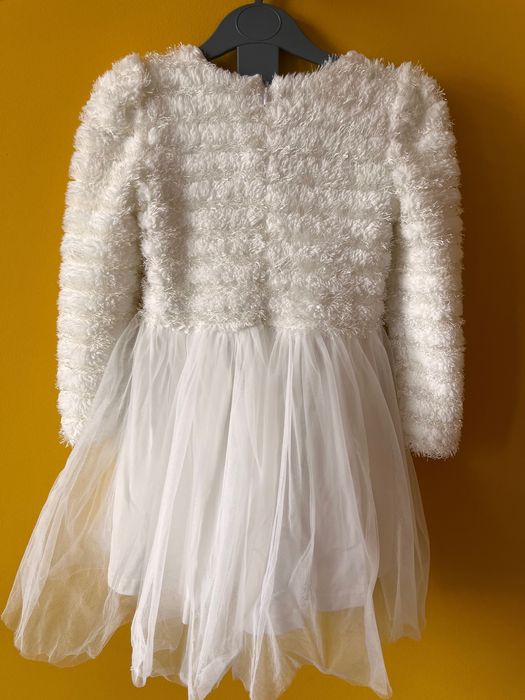 Рокля от плетиво и тюл на  Zinc - 104см