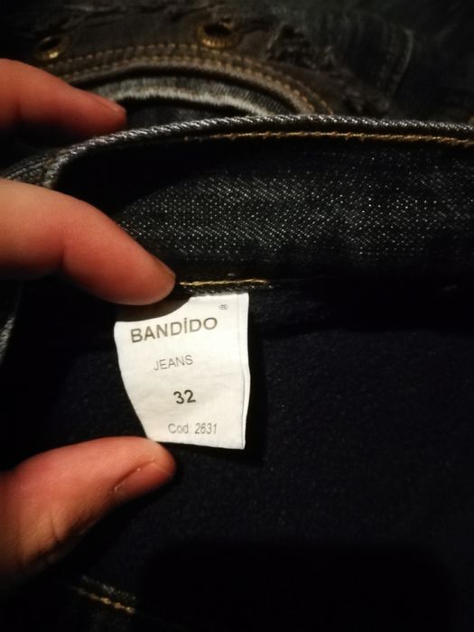 Ватирани дънкови панталони 32 размер