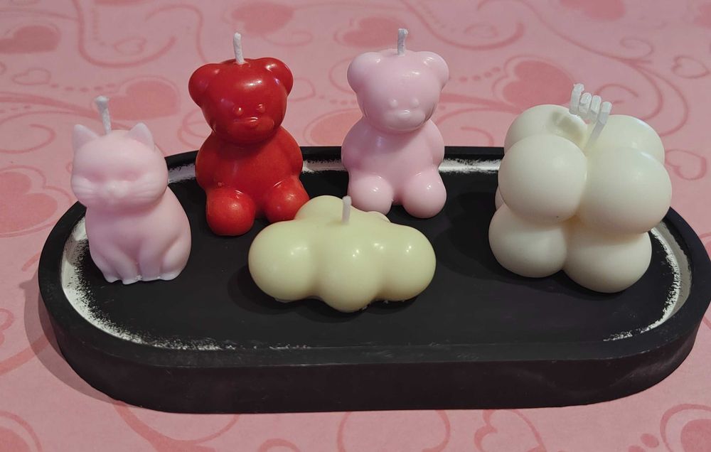 Мини букет за всеки повод от соев восък