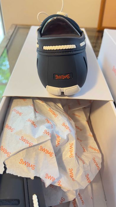 Pantofi SWIMS Braided Lace Loafer (US 11/EU 44), noi