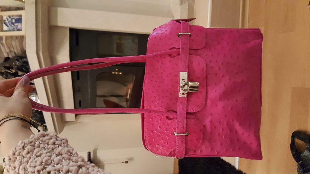 Genuine leather borse in pelle