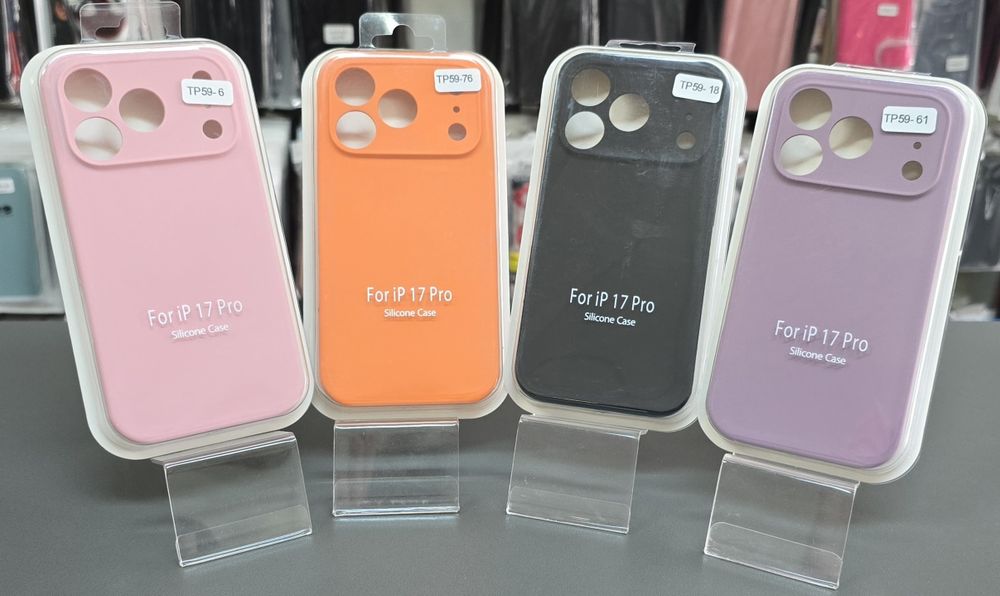 Кейс за iPhone 17 pro без лого супер дизайн и защита