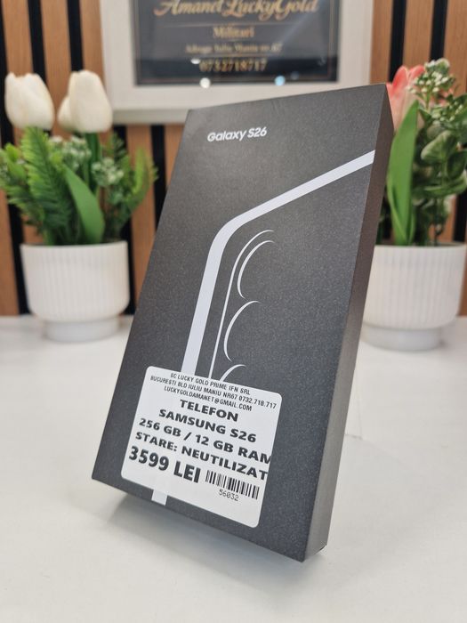 Samsung S26 256GB / 12GB RAM sigilat Garanție! #56032