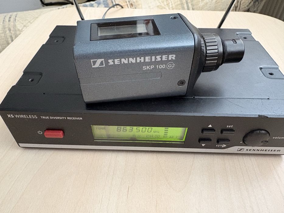 Sennheiser Skp 100 wireless system (nu akg, shure)