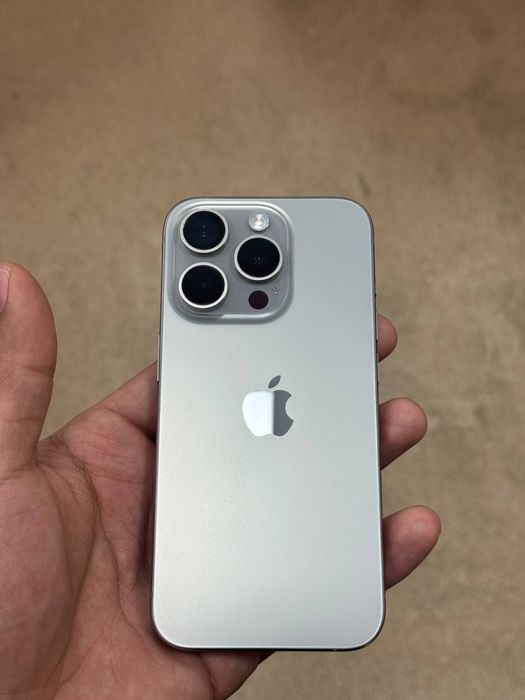 Iphone 15 pro 128gb 2 sim kartalik holati ideal