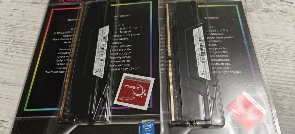 16GB DDR4 3200 GSKILL Ripjaws нова