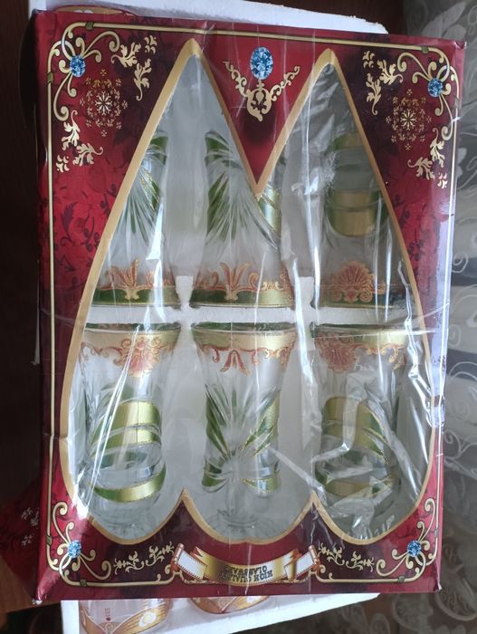 Фужеры стеклянные