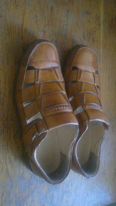 продаю туфли кожаные на лето недорого