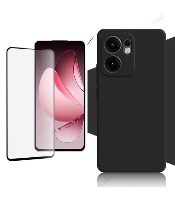 Husa Protect + Folie Sticla Xiaomi Redmi Note 14 14C 14T 15T PRO 5G