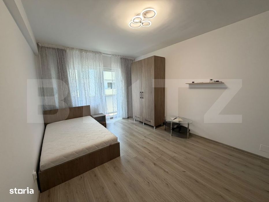 Apartament 1 camera, decomandat, parcare, zona Terra