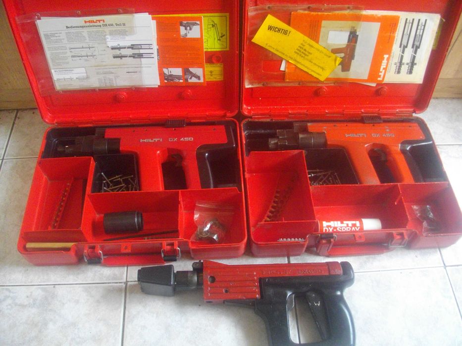 HILTI DX650/HILTI DX450-Пистолет Хилти Директен Монтаж-Лихтенщайн