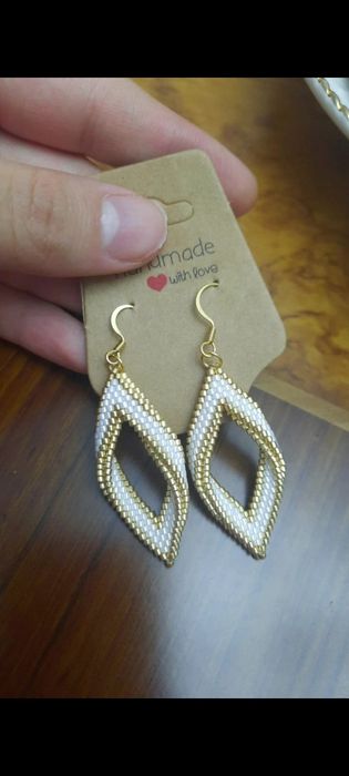 Серьги ручной работы