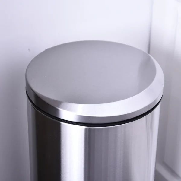 Кошче за боклук HOMCOM 30L с педал Ø29.2 x 62.5 см