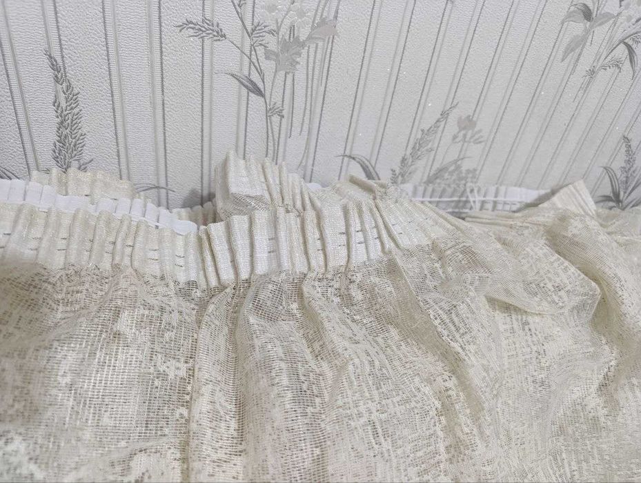 Тюль и шторы качественные.