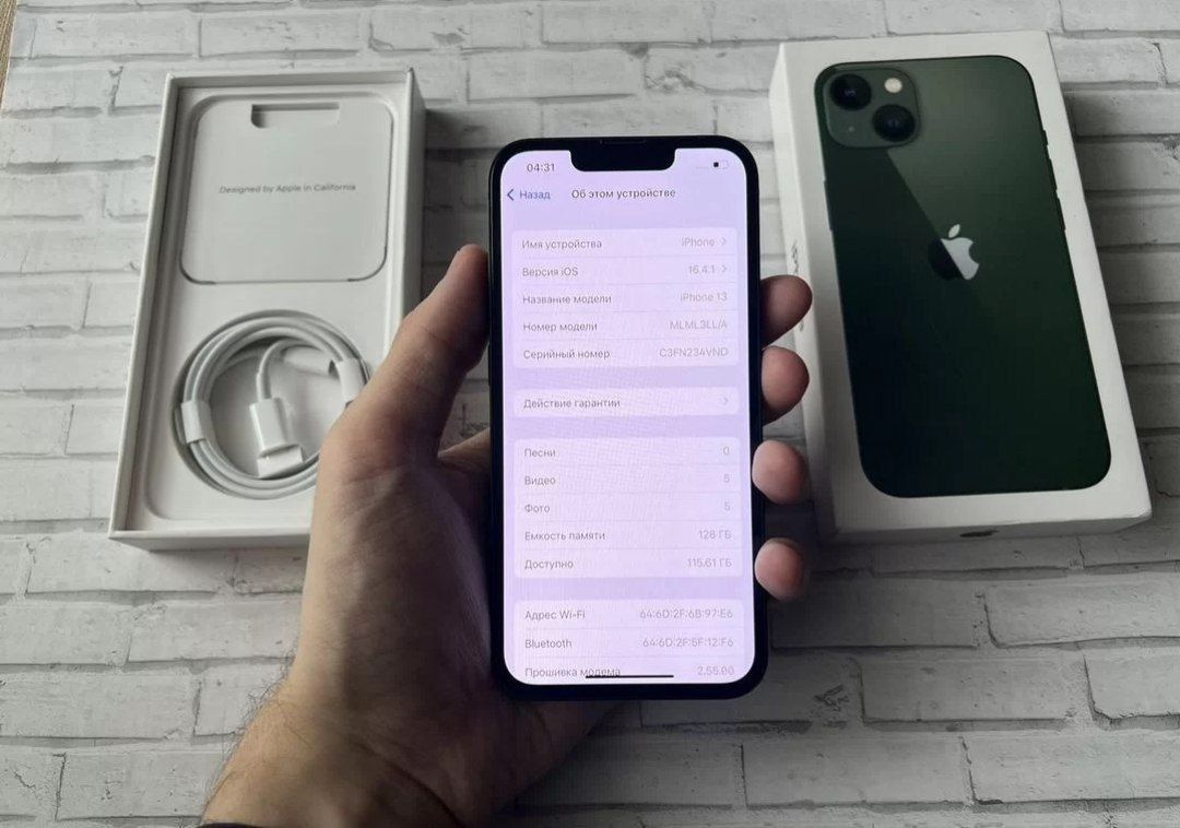 13 айфон, на гарантии, запечатанный - Мобильные телефоны / смартфоны ...