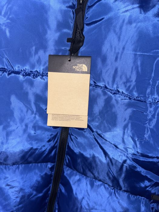Geacă XL The North Face negru neagră albastru albastră deschis