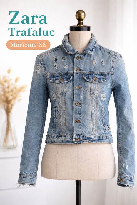 Geaca de blugi Zara mărime XS