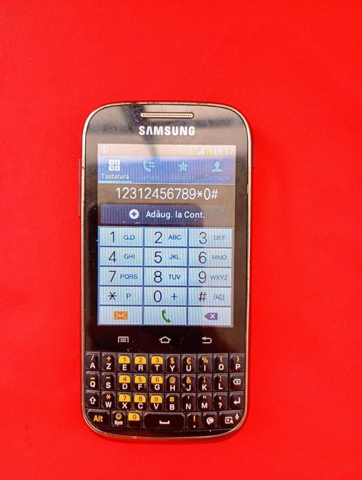 Samsung b5330 + accesorii ( decodat, limba română)