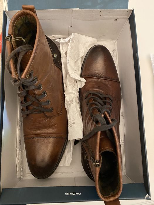 Ghete primăvara/toamna piele, mărime 43, ca noi