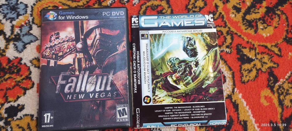 DVD диски фильмы игры программы