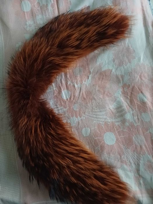 Меховой воротник натуральный