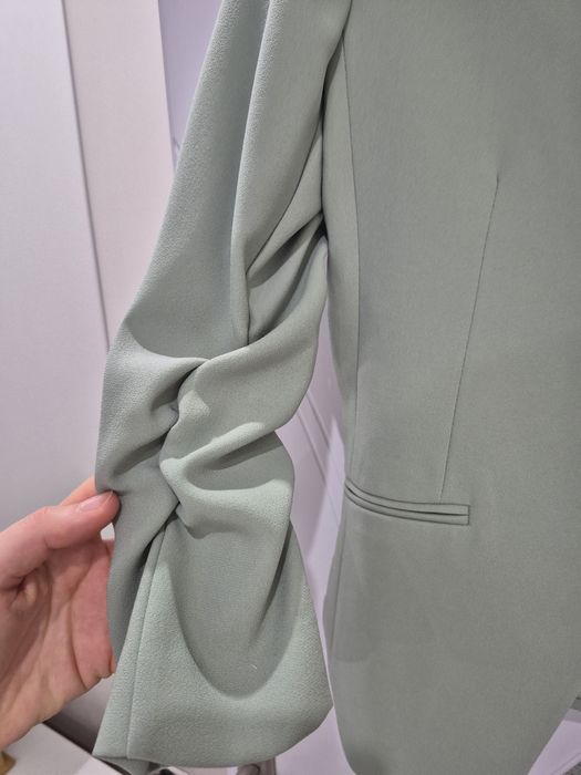 Сако в зелено 3/4 ръкави