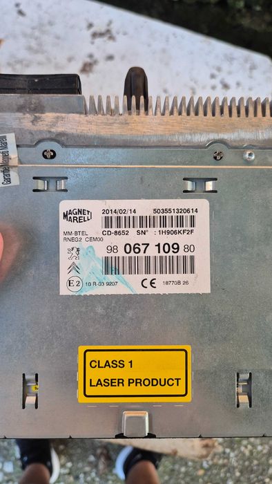 Радио Навигация Peugeot 508 - 96 782 764 80