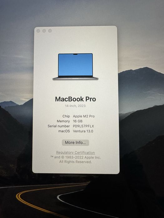 Apple MacBook Pro 14” M2 2023