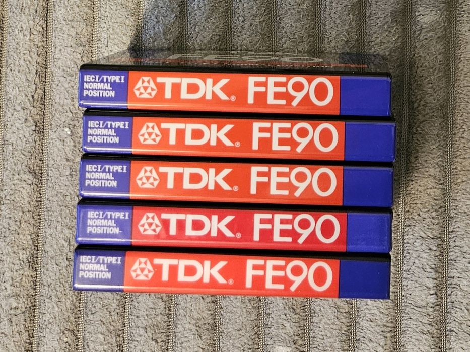 10  Casete Audio TDK FE90