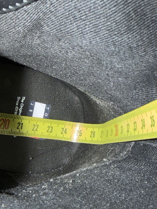 Tommy Jeans Lace-Up ghete dama din piele neagra marimea 40 noi