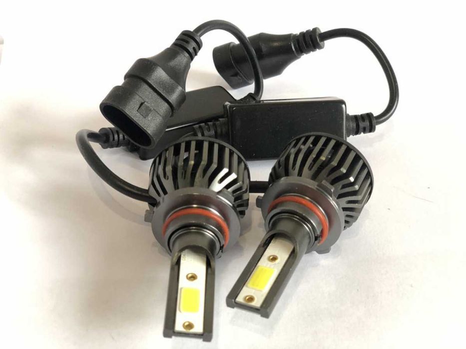 Becuri LED HB3 9005 cu lumina albă fără interferențe radio - DC 9V-36V