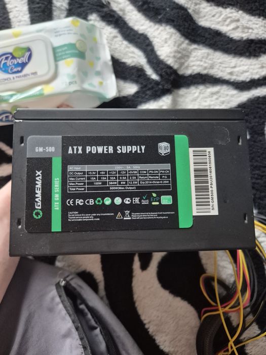 продам блок питания GameMax 500w 500ватт