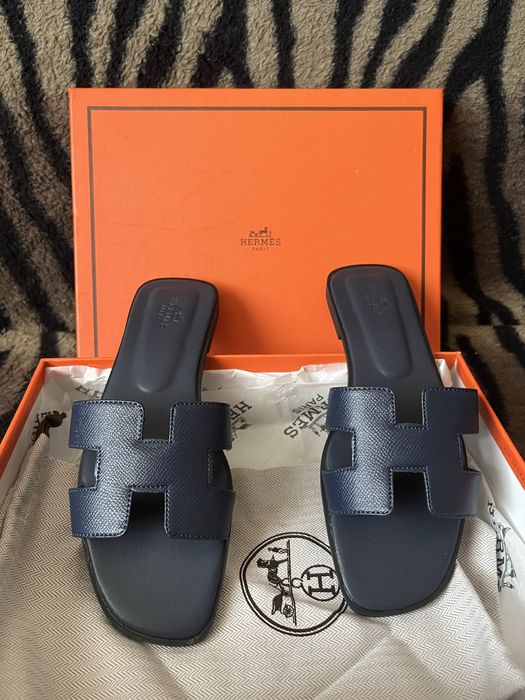 Hermes Slippers 37