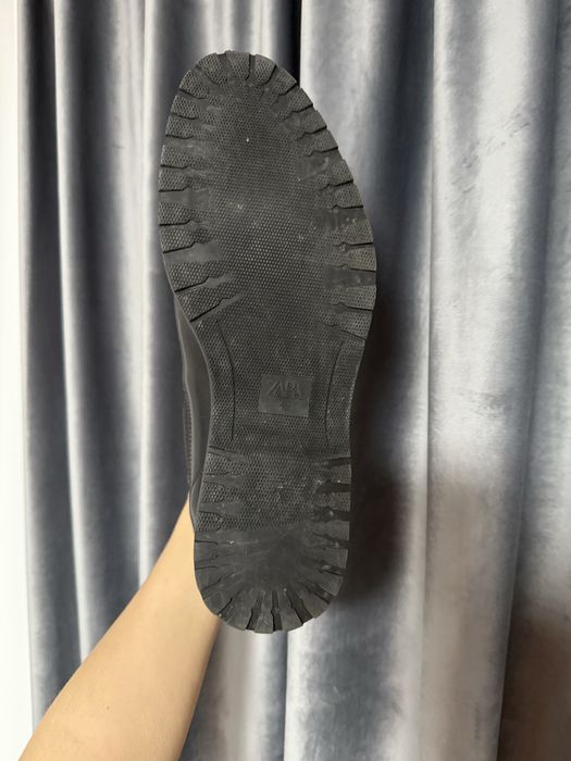 Ghete/Cizme/Botine ZARA Barbati 42 Piele Naturala