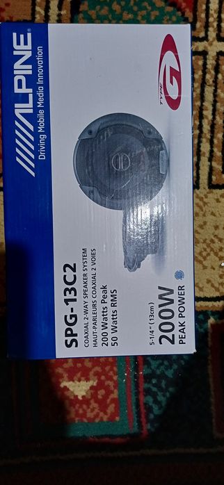 Boxe Alpine super bass cu 2 cai