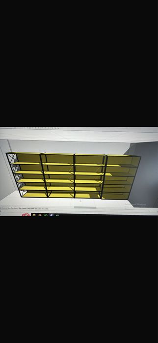 Продам стеллажи почти новые