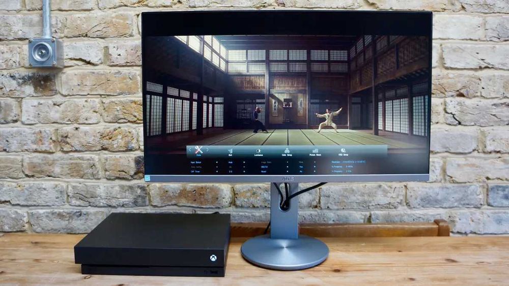 Monitor W-LED IPS AOC 27" 4K UHD DisplayPort U2790PQU Boxe incorporate