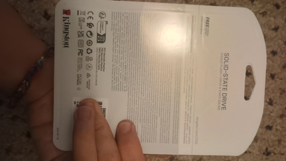 SSD M.2 Kingston nv3 500GB