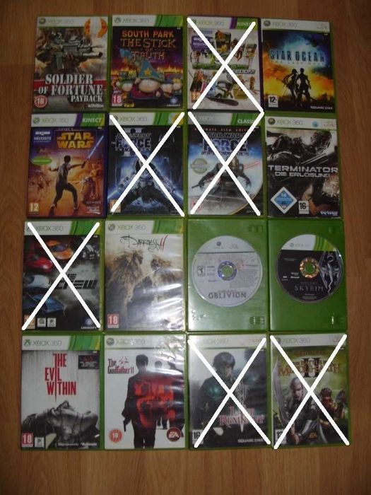 Игри за Xbox 360 Част 4 - 12.78 € / 25лв за брой