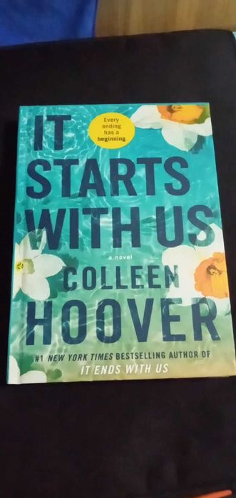 Книга под названием "It starts with us"