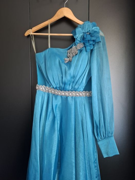 Rochie lungă ocazie (nașă) mărimea 40