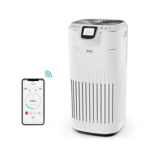 Очиститель воздуха Tefal PT8080FO — HEPA фильтр, авто режим, оригинал