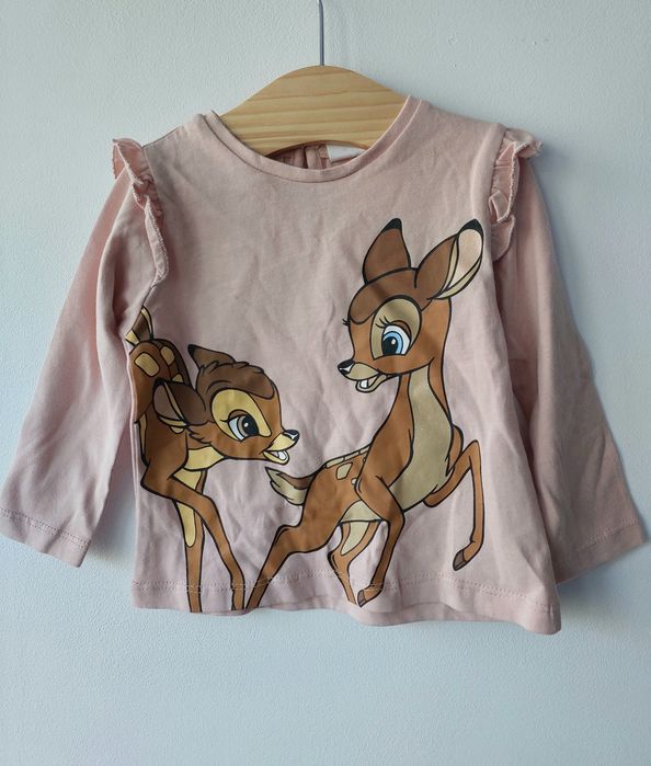 Bluza tricou Bambi Zara 6-9 luni