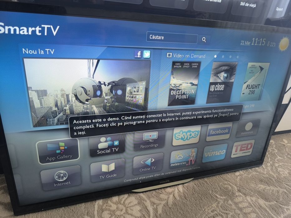 Vand TV phillips full HD 108 cm