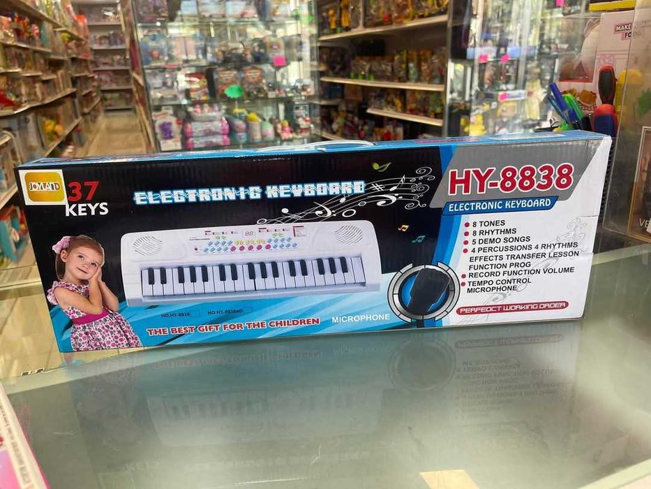 Детска йоника пиано с микрофон