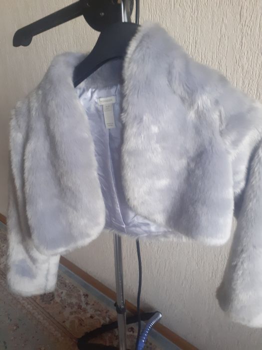 Нарядное платье с шубкой